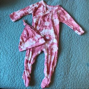 Burt’s Bees Baby 3-6 m Jammies + Hat